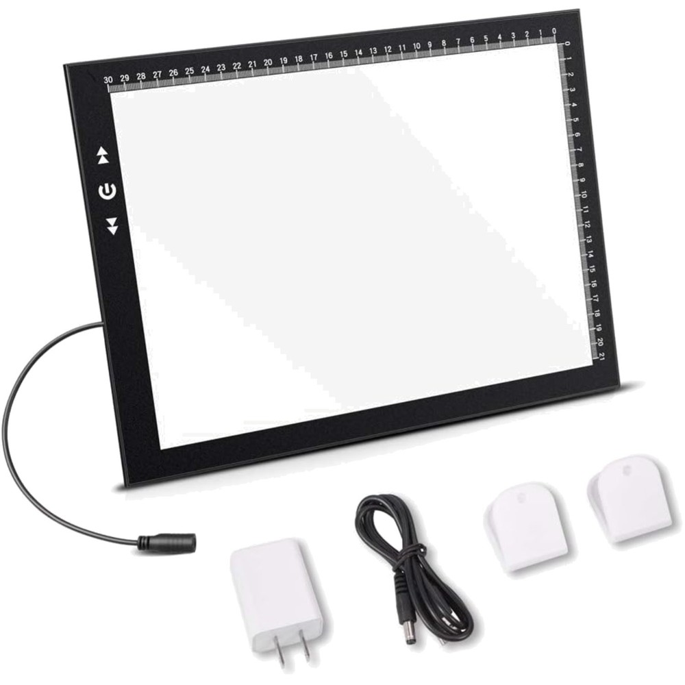 A4 LED Artist tracing Light Box Copy Table, Adjustable High Brightness Light …