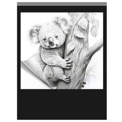 Translucent Vellum Paper 8.5×11, 100 Sheets Tracing Pad, Drafting Art, Black