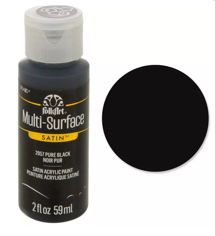 FolkArt Multi-Surface Satin Acrylic Paint 2 oz Various Colors New