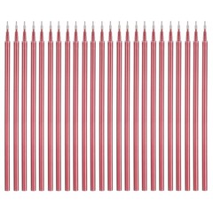 24Pack 0.5mm Gel Pen Refills for Coloring, Medium Point Pens Refills, Pink