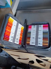 Zscm 160 Ct Duo Tip Markers With Case
