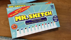 PICK QUANTITY 1 Mr. Sketch Unscented Markers 12 Assorted Colors NEW non toxic