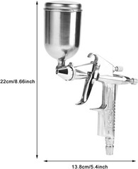 K-3 Magic Spray Gun Sprayer Airbrush Alloy Painting tool 0.5mm Nozzle 150ml set