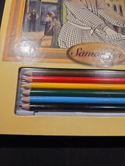 American Girl Samantha Art Studio 6 Colored Pencils Blending Tool