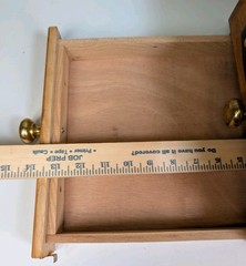 Wooden Folding Box Artists Easel Painting Stand Capt. Jack Rauscher Pirate Ship