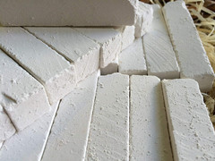 Edible chalk, BELGOROD SAWN edible Chalk chunks (lump) natural for eating (food)