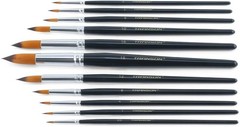 Transon Paint Brush Set 11pcs Round Brushes Watercolor Acrylic Gouache