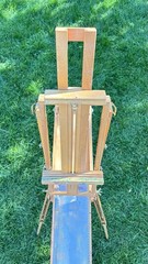 Mabef Italian Made French Style Field Easel Paint Box w/ Estate Provenance