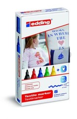 Edding 4500 Textile Pen Marker T-Shirt Fabric – 2 – 3mm Line