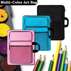 Creative Art Portfolio for Kids – Lightweight Zipper Bag with Comfortable Straps