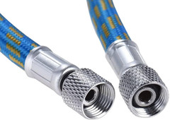 6Ft Braided Airbrush Hose 1/8″ BSP to 1/4″ Adapter Kink Resistant