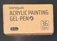Languo Acrylic Painting Gel Pen 0.7mm 36 Colors Set #D200-16