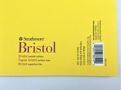 STRATHMORE BRISTOL Smooth 300 Series 20 Sheets Large 14 x 17 ART PAD