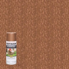 Rust-Oleum 210849 12oz Spray Paint – Hammered Copper, Rust Resistant, 6-Pack