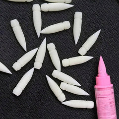 30 Pcs Brush Marker Tip for Liquid Acrylic Paint Markers Fit for Guangna and La