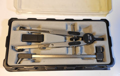 Alvin Q406A Drawing Compass Set with Beam Professional Drafting Tool Germany B1