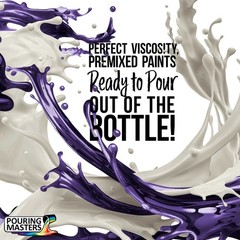 Pouring Masters Royal Purple 64-Ounce Bottle Water-Based Acrylic Pouring Paint