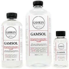 Gamsol Odorless Mineral Spirits Bottle 4.2Oz , New