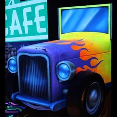 UV Black Light Neon Acrylic Fluorescent paint, Halloween CosPlay Art Craft Glow