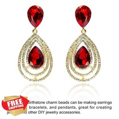 MECCANIXITY Teardrop Charm Pink 10x14mm 10 Pcs
