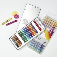 Professionals, Set of 15 1 Count (Pack of 1) Oil Pastel