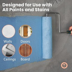 Mister Rui 28 Pack Paint Roller Kit with 9 inch paint roller kit 28 pack