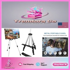 Adjustable 17-66 Inch Aluminum Art Easel – Portable Stand for Artists & Students