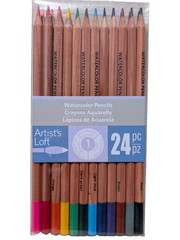 New Artist’s Loft Watercolor Pencils 24pc Set Colored Pencils Retail $26