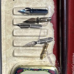 Manuscript Leonardt CALLIGRAPHY Dip Pen & Nibs Drawing Mapping Set MDP2086 NOS
