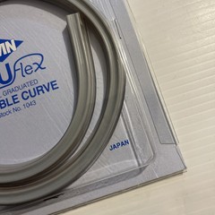 Alvin Truflex 24″ Flexible Curve No. 1043 Graduated drafting White Tape Measure