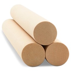 Wooden Dowel Rods 1-1/2 x 18 inch, Unfinished Sticks Crafts & DIY | Woodpeckers