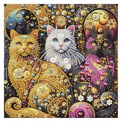 Cat Diamond Art Painting Kits for Adults, 5D Special Shape Diamond Art S005