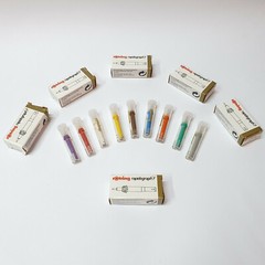 New rOtring Rapidograph F Technical Pen Points / Spare Nibs – Different Sizes