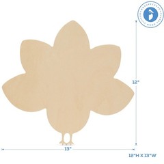 Whimsical Wood Turkey Cutout 12″ DIY Thanksgiving Decor/Fall Craft | Woodpeckers