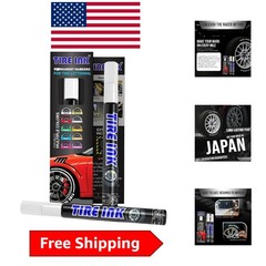 Car Wash Safe Waterproof Tire Paint Pen – Japanese Quality 2-Pack White Markers