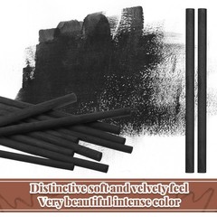 50 Pcs Willow Charcoal Sticks, Willow Charcoal, Artists, Beginners, Students,…
