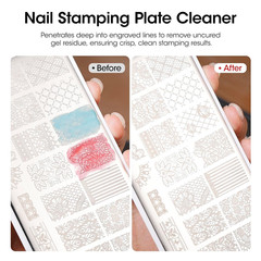 130Ml Nail Brush Cleaner and Conditioner, Rose Oily Formula Acrylic Brush Cleane