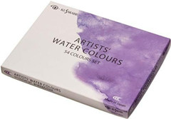 Kusakabe Harmonia Transparent Watercolor Paints 54-Color Set 5ml (No. 2) Japan