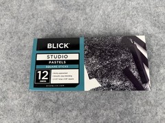 Blick Studio Pastels Square Charcoal Drawing Sticks 12 Artists’ Pastels Black