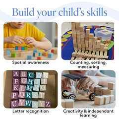 Wood Cubes 1/4 inch Unfinished, Small Blocks, Crafts & Décor | Woodpeckers