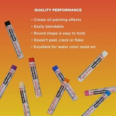 Sakura Cray-Pas Junior Artist Oil Pastels, Assorted Colors, Set of 25