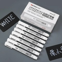 White Paint Marker Pens 3PCS Waterproof Permanent Pen for Metal Wood Glass