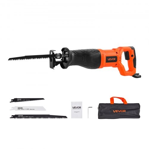 Corded Reciprocating Saw, 120 Volt 7.5 Amp, 2800 SPM Variable Speed, 1-1/8 i…