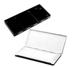 HEUNG IL Aluminum Watercolor Paint Palette 20 Well No. 420 Metal / 303 x 137 mm