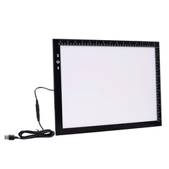 HSK B4/A3s Artist tracing Light Box Copy Table,USB Power Dimmerable 6000 Lux …