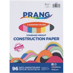 Prang (Formerly Art Street) Lightweight 9″ x 12″, 8 Assorted Colors