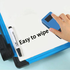 4/8Pcs Black Erasable Whiteboard Pen, Red Blue Easy to Wipe Large Head Pen, Larg