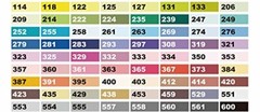 Derita alcohol marker Neopiko color 72 colors A set