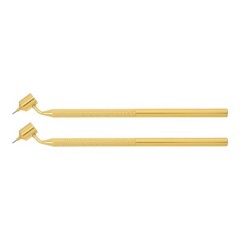 2 Pcs Aluminum Paint Pen with Fluid Writer Tip for Car and Chip Repair