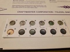 Vintage Craft Master Paint by Number Da Vinci The Last Supper In Original Box